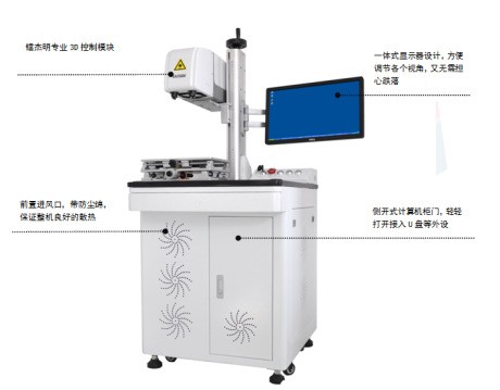 3D激光打标机 3D大幅面激光打标机 3D激光雕刻机