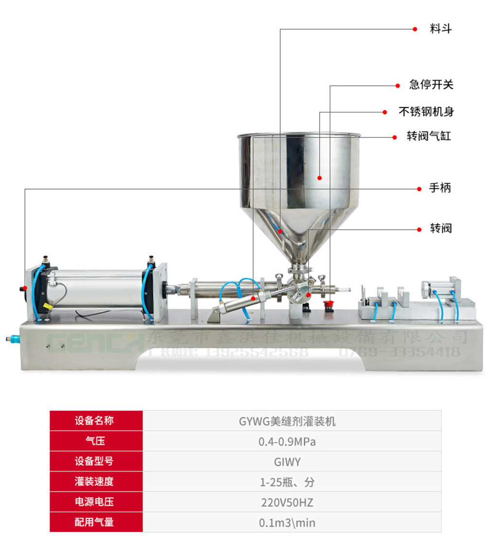 美缝剂灌装机_25
